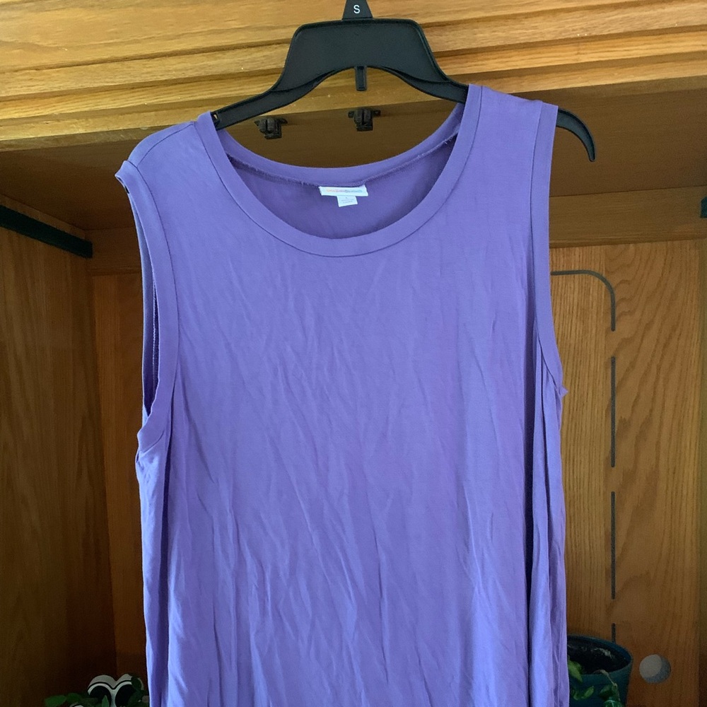 LuLaRoe Lavender Tank Top